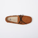 Chambers Suede Leather Loafer // Setter + Black Suede Shoelaces (Euro: 40)