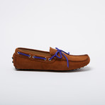Ritter Suede Leather Loafer // Setter + Blue Suede Shoelaces (Euro: 45)