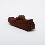 Bowers Suede Leather Loafer // Brown (Euro: 44)