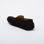 Harrell Suede Leather Loafer // Black (Euro: 40)