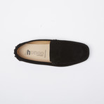Harrell Suede Leather Loafer // Black (Euro: 40)