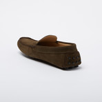 Stafford Suede Leather Loafer // Green (Euro: 45)