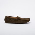 Stafford Suede Leather Loafer // Green (Euro: 45)