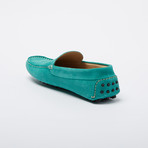 Richardson Suede Leather Loafer // Dark Green (Euro: 44)