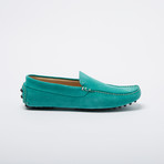 Richardson Suede Leather Loafer // Dark Green (Euro: 44)