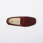 Wright Suede Leather Loafer // Bordeaux (Euro: 41)