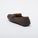 Montgomery Suede Leather Loafer // Gray + Brown (Euro: 42)