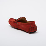 Woods Suede Leather Loafer // Muscat + Brown (Euro: 40)