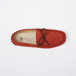 Woods Suede Leather Loafer // Muscat + Brown (Euro: 40)