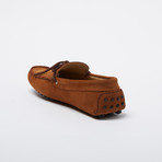 Robinson Suede Leather Loafer // Setter + Brown Suede Front Shoelaces (Euro: 46)