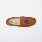 Ruiz Suede Leather Loafer // Setter + Blue Suede Tassels (Euro: 41)