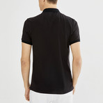 Short Sleeve Polo // Black (S)
