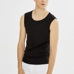 Sleeveless Shirt // Black (L)