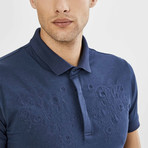 Collared Shirt // Navy Blue (XL)