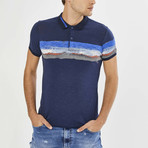 Cliffside Collared Shirt // Navy Blue (XL)