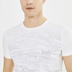 Bricks T-Shirt // White (M)
