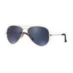 Ray-Ban // Unisex Aviator Sunglasses // Gold + Black Lens