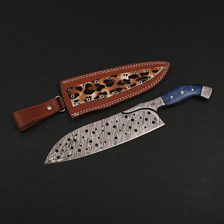 Damascus Master Chef Knife // 9895