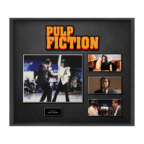 Signed Collage // Pulp Fiction