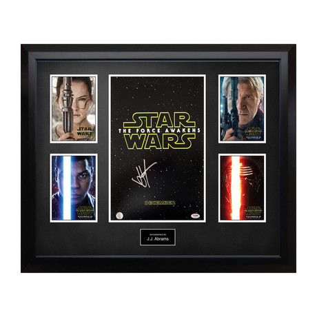 Signed Mini Poster Collage // Star Wars Episode VII: The Force Awakens