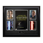 Signed Mini Poster Collage // Star Wars Episode VII: The Force Awakens