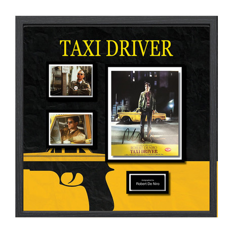 Signed Collage // Taxi Driver
