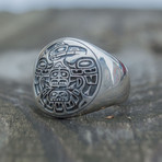 Native American Raven Ring // Silver (6)