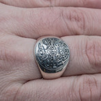 Native American Raven Ring // Silver (6)