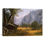 Yosemite Valley // Albert Bierstadt (26"W x 18"H x 0.75"D)