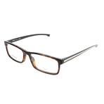 Men's 877-P0I Optical Frames // Dark Havana + Crystal