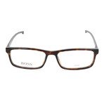 Men's 877-P0I Optical Frames // Dark Havana + Crystal