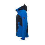 Hooded Two-Tone Cresta Zipper Jacket // Dark Blue (L)