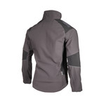 Two-Tone Chest Zip Jacket // Anthracite (XL)