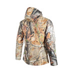 Camo Hooded Zip Jacket // Camo (XL)