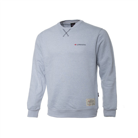Basic Crewneck Sweatshirt // Gray (S)