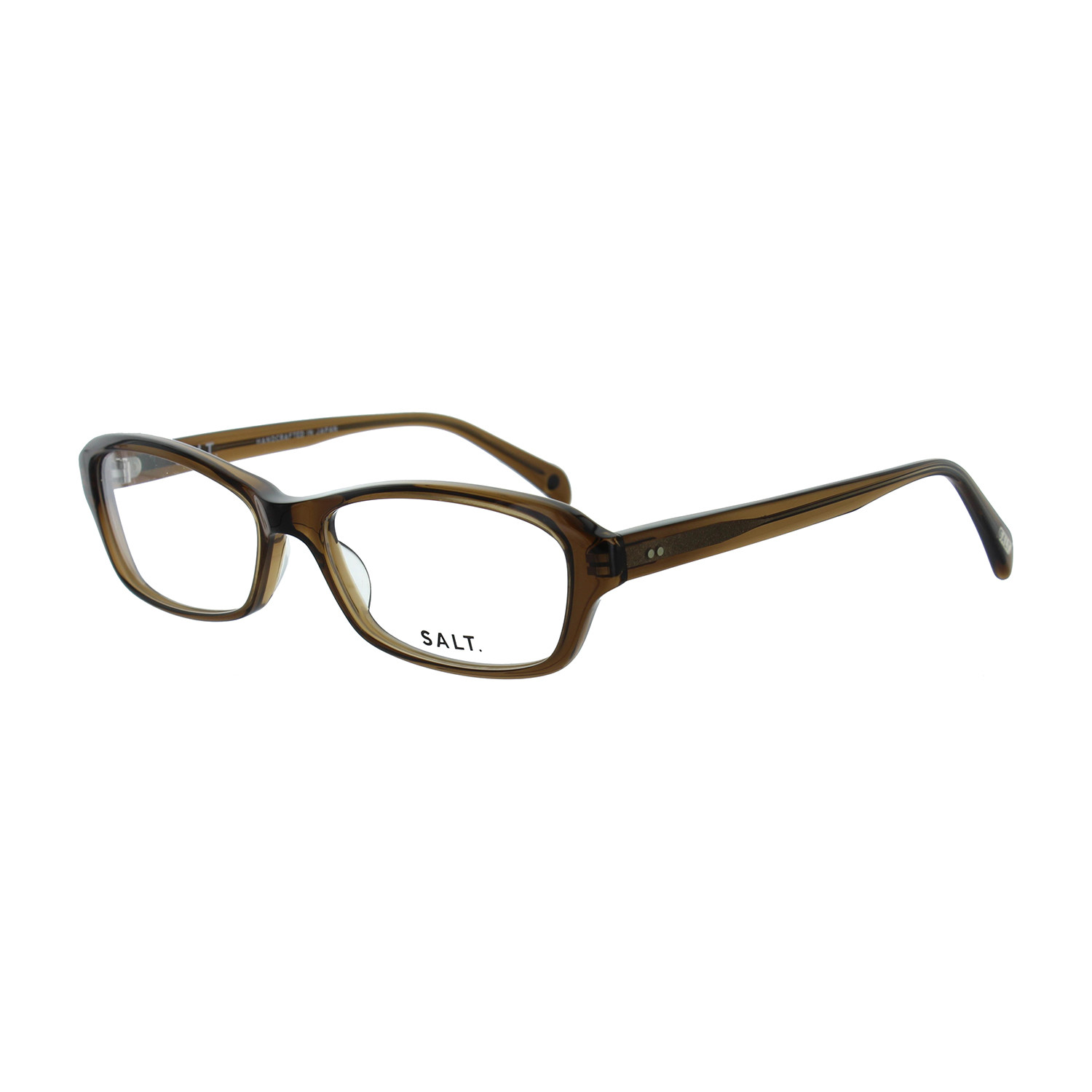 Women's Claire Rectangle Glasses // Mocha - SALT - Touch of Modern