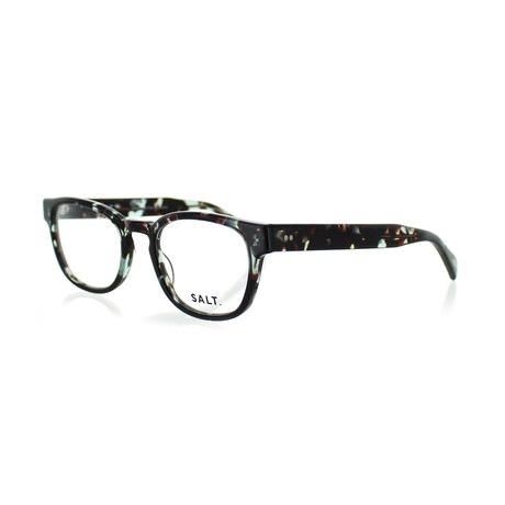 Unisex Oscar Square Glasses // Vintage Blue Tortoise