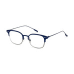 Men's Vaughn Square Glasses // Aqua Blue + Tempest