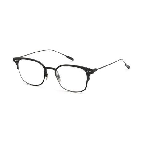 Men's Vaughn Square Glasses // Black Sand