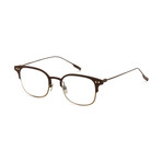 Men's Vaughn Square Glasses // Turkish Coffee