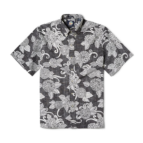 Opti Mums Button Front // Black (XS)