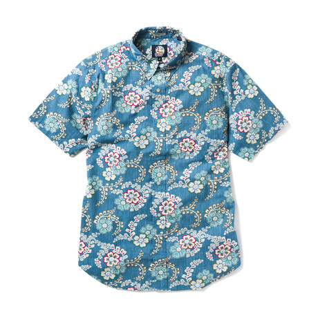 Furoshiki Floral Tailored // Denim (XS)