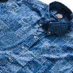 Pacific Rim Button Front // True Navy (XL)