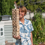 Giant Wooden Dice // Burned Pips