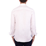 Linen Long Sleeve Shirt // White (XS)