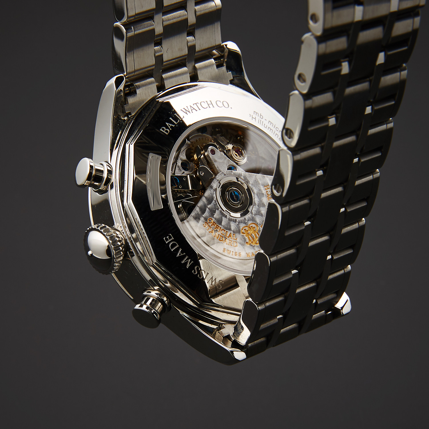 Ball Chronograph Automatic // CM3038C-SJ-SL // Store Display - Ball ...