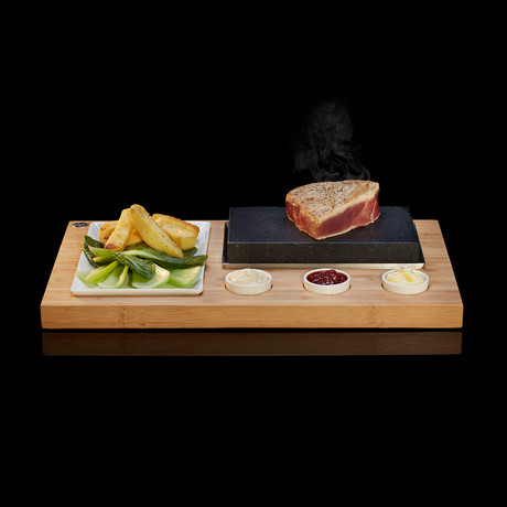 The SteakStones Sizzling Steak Set // SafeHands Bundle