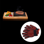 The SteakStones Steak Plate Set // SafeHands Bundle