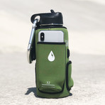 The Rushpack Bottle + Sleeve // 32oz (Black)