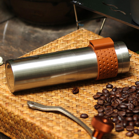 Portable Coffee Maker + Coffee Grinder